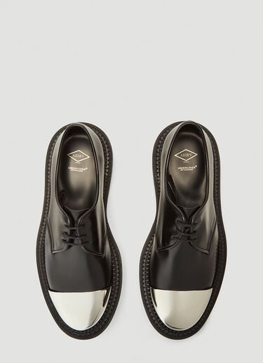 X Undercover Type 54C Metal Derby Shoes Adieu X Undercover Type 54C Metal Derby Shoes Black adv0140001
