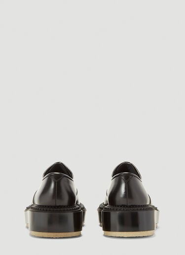 X Undercover Type 54C Metal Derby Shoes Adieu X Undercover Type 54C Metal Derby Shoes Black adv0140001