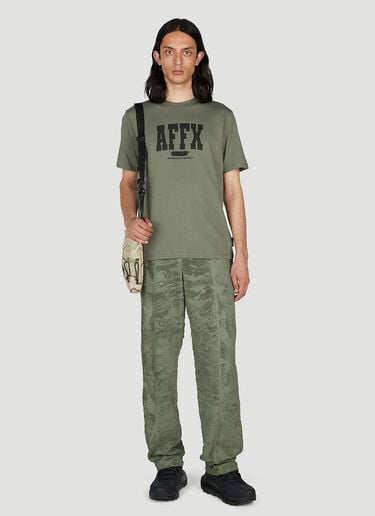 バーシティTシャツ AFFXWRKS バーシティTシャツ グリーン afx0152026