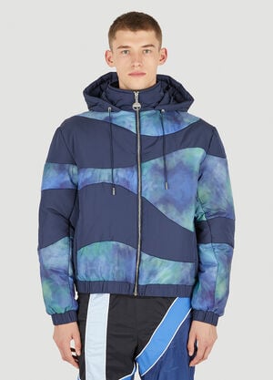 Ahluwalia Studio Shakti Puffer Jacket Blue ahl0150005