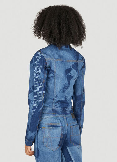 Eyes On You Jacket Ahluwalia Studio Eyes On You Jacket Blue ahl0250001