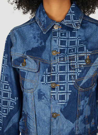 Eyes On You Jacket Ahluwalia Studio Eyes On You Jacket Blue ahl0250001