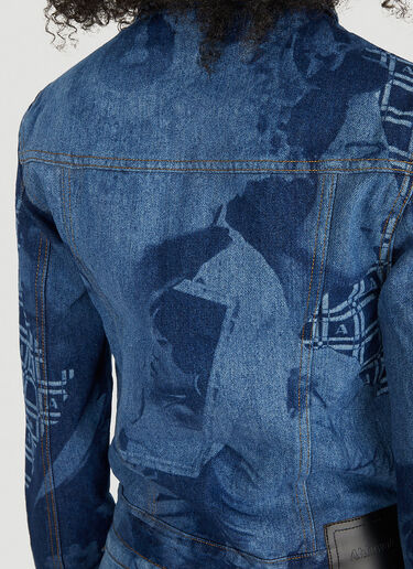 Eyes On You Jacket Ahluwalia Studio Eyes On You Jacket Blue ahl0250001