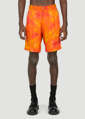 Ahluwalia Bassar Running Shorts Orange ahl0352002