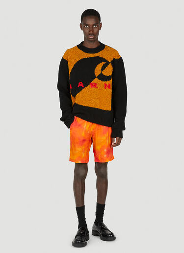 Bassar Running Shorts Ahluwalia Bassar Running Shorts Orange ahl0352002