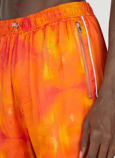 Ahluwalia Bassar Running Shorts Orange ahl0352002