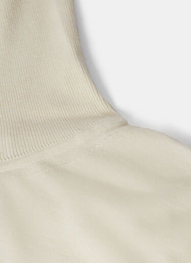 AIEZEN Männer Kaschmir-Seiden Rollkragenpullover Aiezen AIEZEN Männer Kaschmir-Seiden Rollkragenpullover White aie0118002
