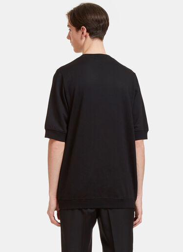Aiezen AIEZEN pour Sweat en laine à manches courtes Black aie0118019