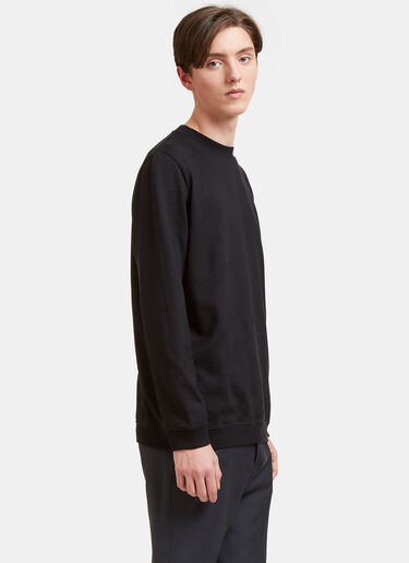 AIEZEN Men's ウールブレンド ロングスリーブ スウェットシャツ Aiezen AIEZEN Men's ウールブレンド ロングスリーブ スウェットシャツ Black aie0118020