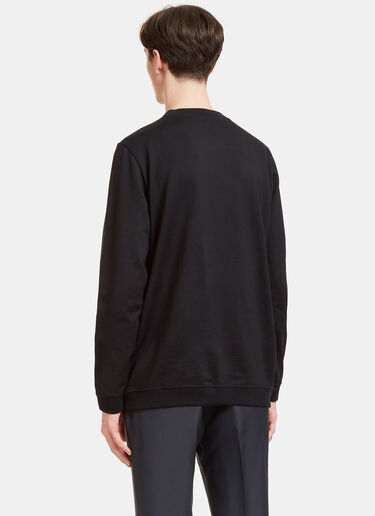 AIEZEN Men's ウールブレンド ロングスリーブ スウェットシャツ Aiezen AIEZEN Men's ウールブレンド ロングスリーブ スウェットシャツ Black aie0118020