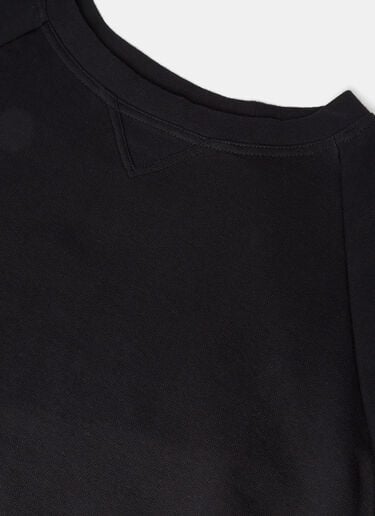 Elbow-Length Sleeved Sweatshirt Aiezen Elbow-Length Sleeved Sweatshirt Black aie0118031