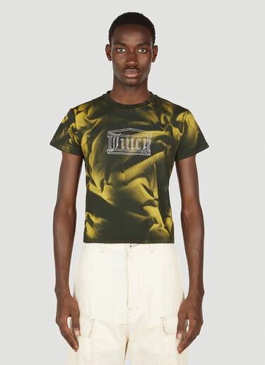 Tie-Dye Shrunken T-Shirt Aries x Juicy Couture Tie-Dye Shrunken T-Shirt Black ajy0352007