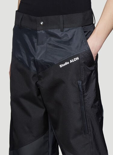 Patchwork Cargo Pants Studio Alch Patchwork Cargo Pants Black alc0338005