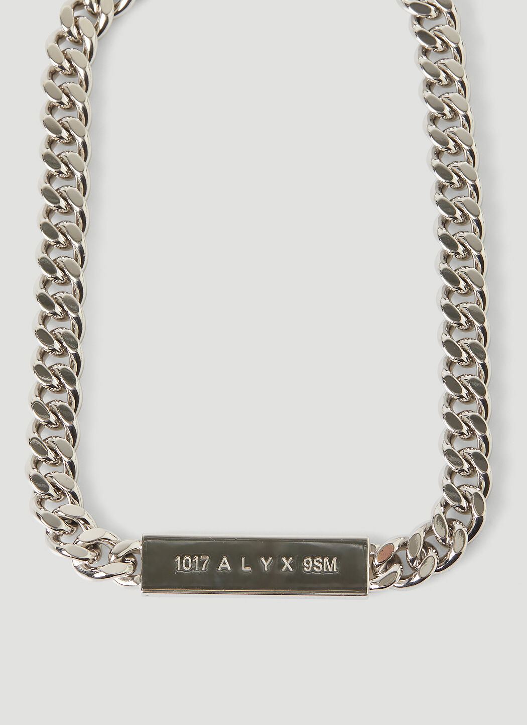 1017 ALYX 9SM ID Necklace in Silver | LN-CC