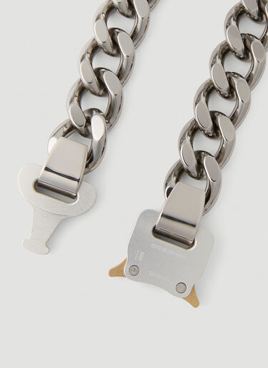 Rollercoaster Buckle Necklace 1017 ALYX 9SM Rollercoaster Buckle Necklace Silver aly0152014