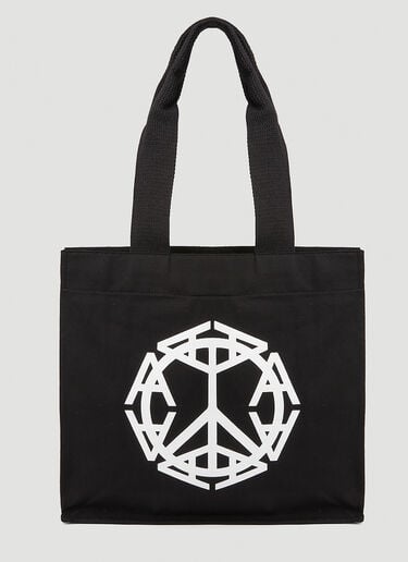 Peace Sign Tote Bag 1017 ALYX 9SM Peace Sign Tote Bag Black aly0152018