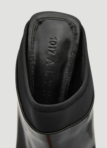 1017 ALYX 9SM Leather Heeled Mules Black aly0245027