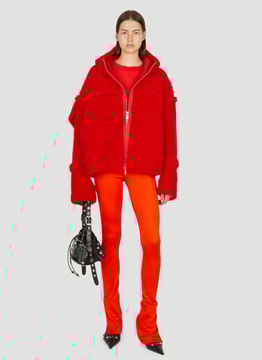 Oversized Shearling Jacket 1017 ALYX 9SM Oversized Shearling Jacket Red aly0250022