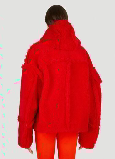 Oversized Shearling Jacket 1017 ALYX 9SM Oversized Shearling Jacket Red aly0250022
