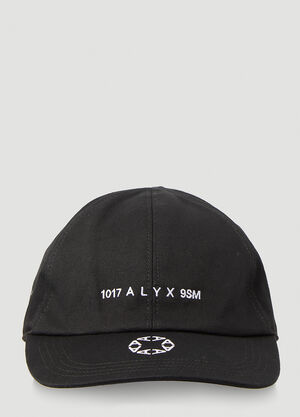 1017 ALYX 9SM Logo Baseball Cap Black aly0349007