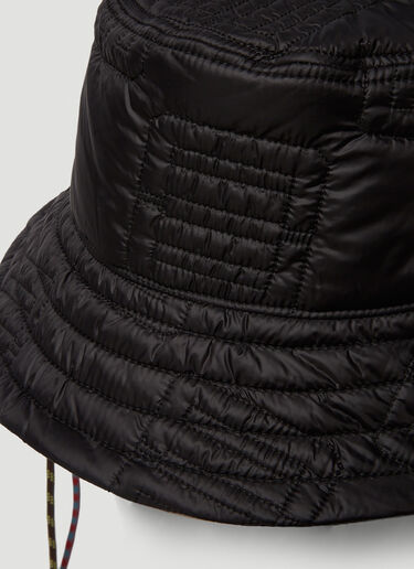 Ambush マルチコード キルティングバケットハット　 ブラック amb0250023
