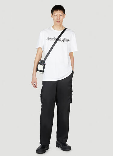 Alexander McQueen Logo Stamp T-Shirt White amq0151005
