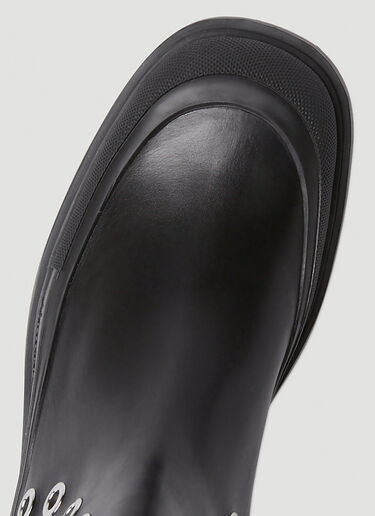 Alexander McQueen Eyelet Boots Black amq0151045