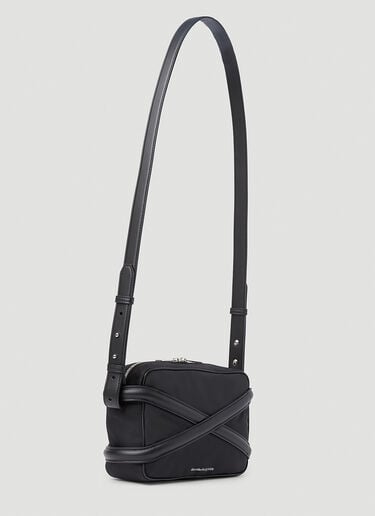 Alexander McQueen Harness Camera Bag Black amq0151101