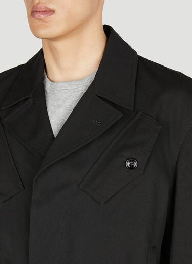 Alexander McQueen Military Cropped Bomber Jacket Black amq0152006