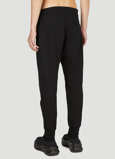 Alexander McQueen Crochet Trim Track Pants Black amq0152010