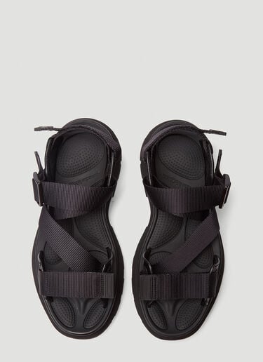 Web Trek Sandals Alexander McQueen Web Trek Sandals Black amq0245110