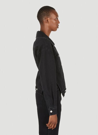Hybrid Denim Jacket Alexander McQueen Hybrid Denim Jacket Black amq0250006