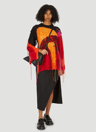 Slashed 铅笔裙 Alexander McQueen Slashed 铅笔裙 黑 amq0250071