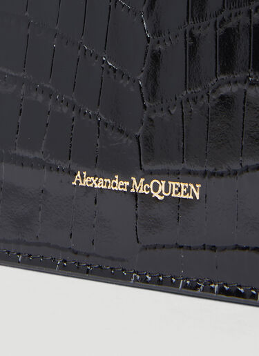 Skull 小号单肩包 Alexander McQueen Skull 小号单肩包 黑色 amq0251005