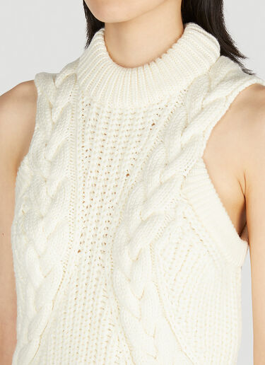 Cabel 针织背心 Alexander McQueen Cabel 针织背心 白 amq0251031