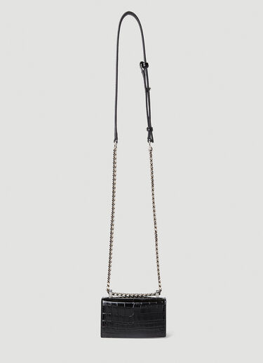주얼드 사첼 마이크로 숄더백 Alexander McQueen 주얼드 사첼 마이크로 숄더백 블랙 amq0251032