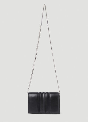 Skull 小号单肩包 Alexander McQueen Skull 小号单肩包 黑色 amq0251033