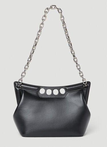 小号 Peak 单肩包 Alexander McQueen 小号 Peak 单肩包 黑色 amq0252001