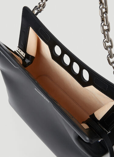 小号 Peak 单肩包 Alexander McQueen 小号 Peak 单肩包 黑色 amq0252001