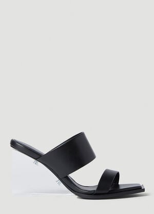 Alexander McQueen Shard 하이힐 샌들 블랙 amq0252016