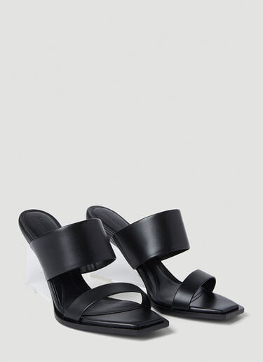 Alexander McQueen シャードハイヒールサンダル ブラック amq0252016