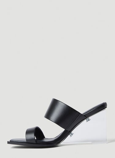 Alexander McQueen シャードハイヒールサンダル ブラック amq0252016