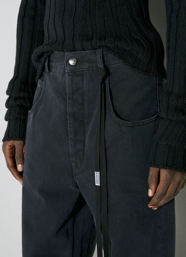 Ann Demeulemeester Roland Denim Jeans Black ann0154005
