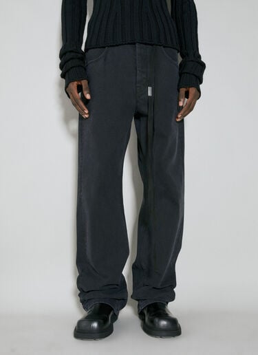 Ann Demeulemeester Roland Denim Jeans Black ann0154005