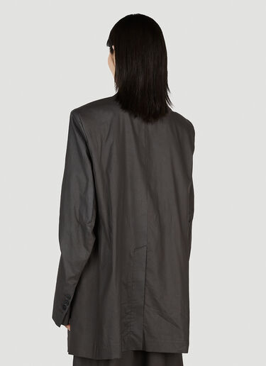 Agnes Slouchy Blazer Ann Demeulemeester Agnes Slouchy Blazer Dark Brown ann0252001