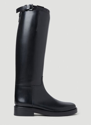 Ann Demeulemeester Riding Boots Black ann0252017