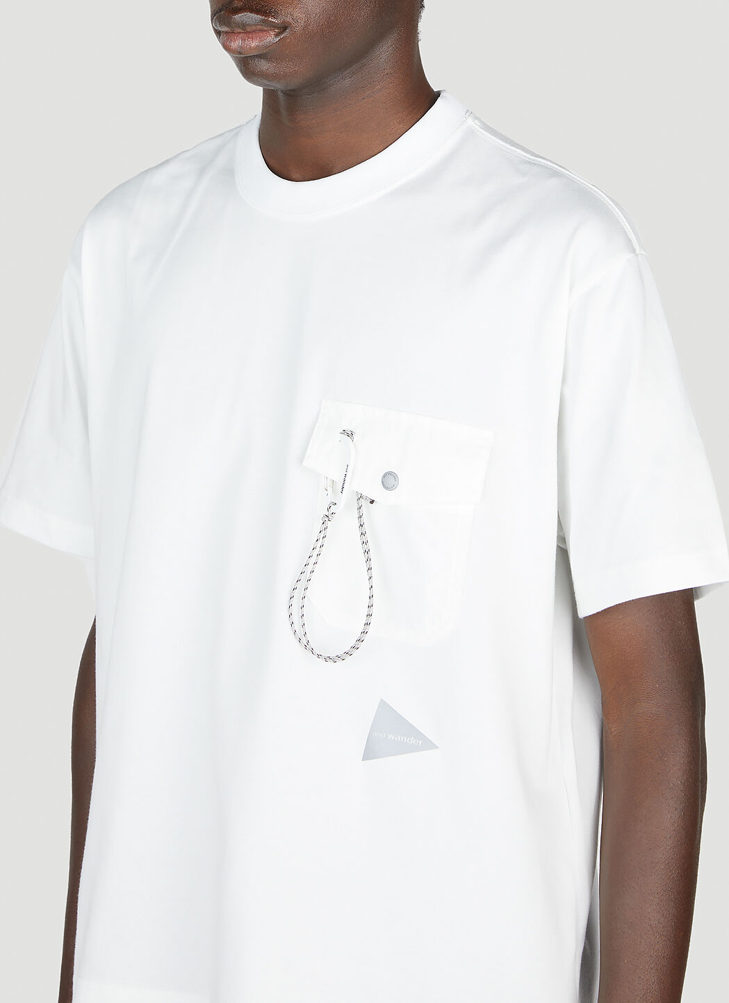 完璧すぎるが故三度も Men's' Wander And Pocket LN-CC® | White in T-Shirt トップス