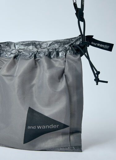 Dyneema Logo Print Shoulder Bag And Wander Dyneema Logo Print Shoulder Bag Black anw0154014