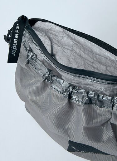 Dyneema Logo Print Shoulder Bag And Wander Dyneema Logo Print Shoulder Bag Black anw0154014