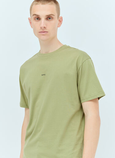카일 티셔츠 A.P.C. 카일 티셔츠 그린 apc0156003
